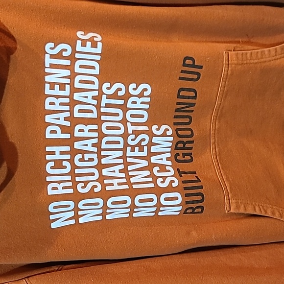 Star Tek Built Ground Up Pullover Hoodie Kangaroo Pockets Size XL - Picture 2 of 10